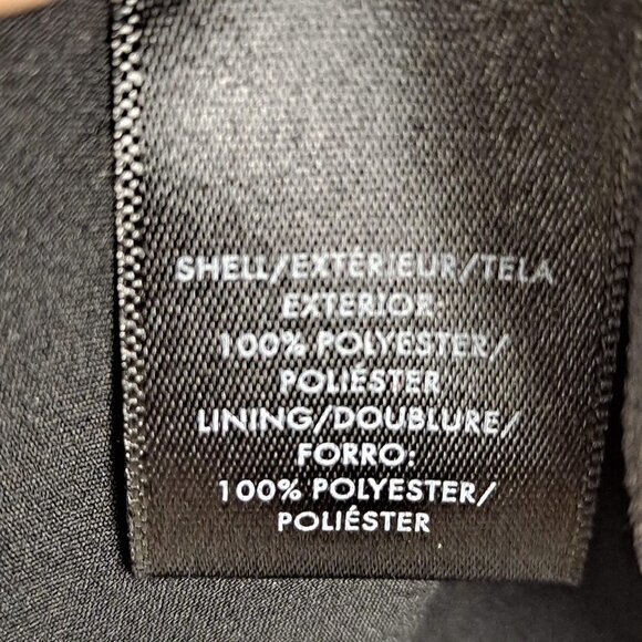 Ann Taylor Petite Size 0P Black Fit & Flare Dress Embellished Choker Collar NWOT - Picture 10 of 12